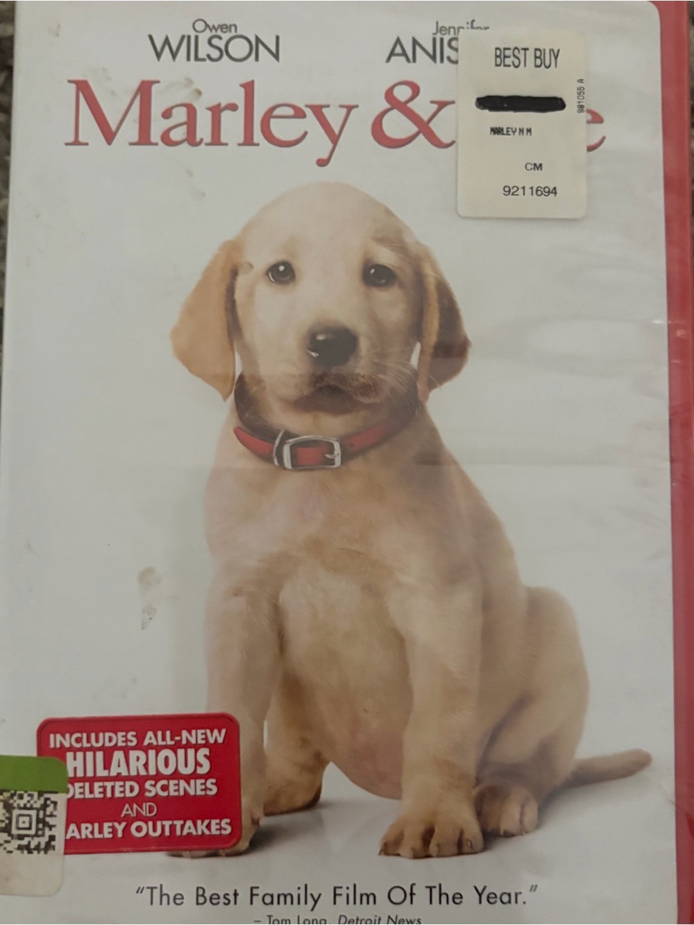 Marley & Me DVD new sealed